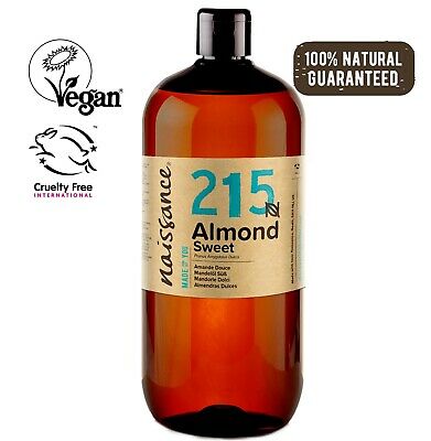 Naissance Mandelöl - 1 Liter (1000ml) - Vegan Für Hautpflege Kosmetik